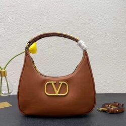 Valentino Garavani STUD SIGN CALFSKIN HOBO BAG replica