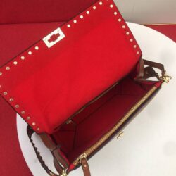 Valentino Garavani ROCKSTUD GRAINY CALFSKIN CROSSBODY BAG replica