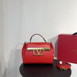 Valentino Garavani ROCKSTUD ALCOVE LEATHER BAG replica