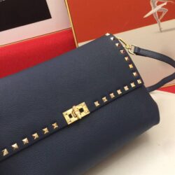 Valentino Garavani ROCKSTUD GRAINY CALFSKIN CROSSBODY BAG replica