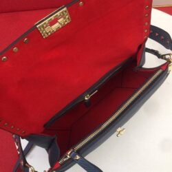 Valentino Garavani ROCKSTUD GRAINY CALFSKIN CROSSBODY BAG replica