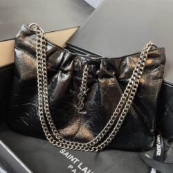 YSL Pac Pac Ruched Hobo replica