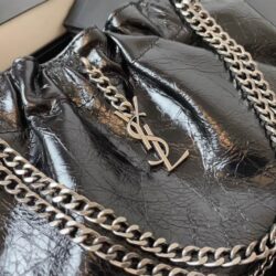 YSL Pac Pac Ruched Hobo replica