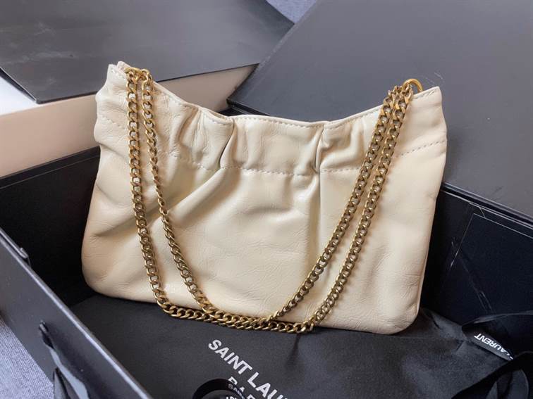 YSL Pac Pac Ruched Hobo replica