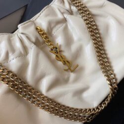 YSL Pac Pac Ruched Hobo replica