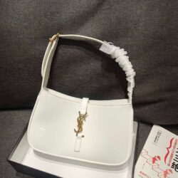 YSL LE 5 À 7 HOBO BAG IN SHINY LEATHER replica