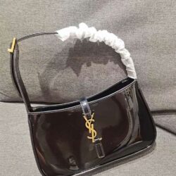 YSL LE 5 À 7 HOBO BAG IN SHINY LEATHER replica