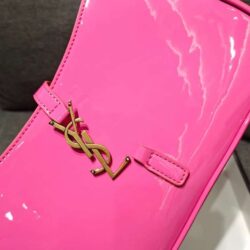 YSL LE 5 À 7 HOBO BAG IN SHINY LEATHER replica