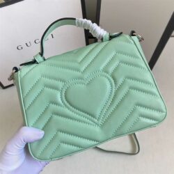 Gucci Marmont Gg Mini Matelasse Leather Top Handle replica