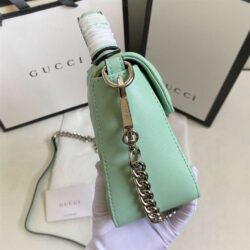 Gucci Marmont Gg Mini Matelasse Leather Top Handle replica