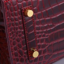 Hermès Birkin 30 Rouge H Niloticus Crocodile