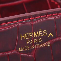 Hermès Birkin 30 Rouge H Niloticus Crocodile