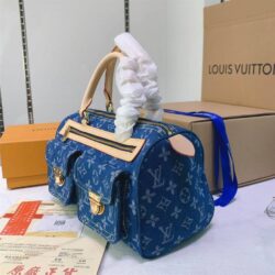 Louis Vuitton Blue Monogram Denim Neo Speedy Bag