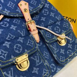 Louis Vuitton Monogram Denim Sac A Dos GM Backpack