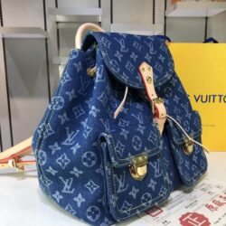 Louis Vuitton Monogram Denim Sac A Dos GM Backpack