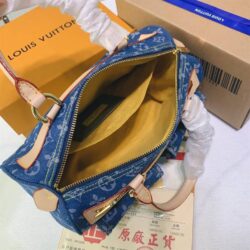 Louis Vuitton Blue Monogram Denim Neo Speedy Bag