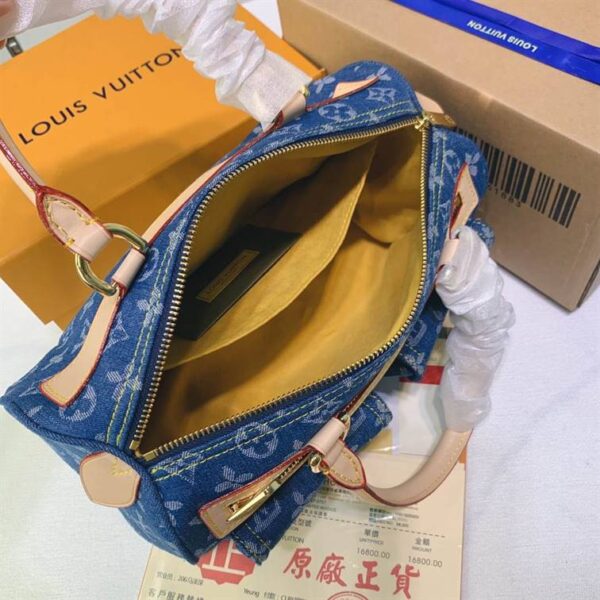 Louis Vuitton Blue Monogram Denim Neo Speedy Bag