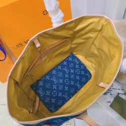 Louis Vuitton Neverfull Classic Tote Denim Style