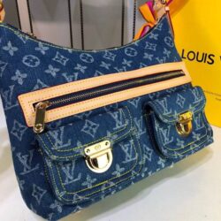 Louis Vuitton Monogram Denim Baggy PM Bag replica