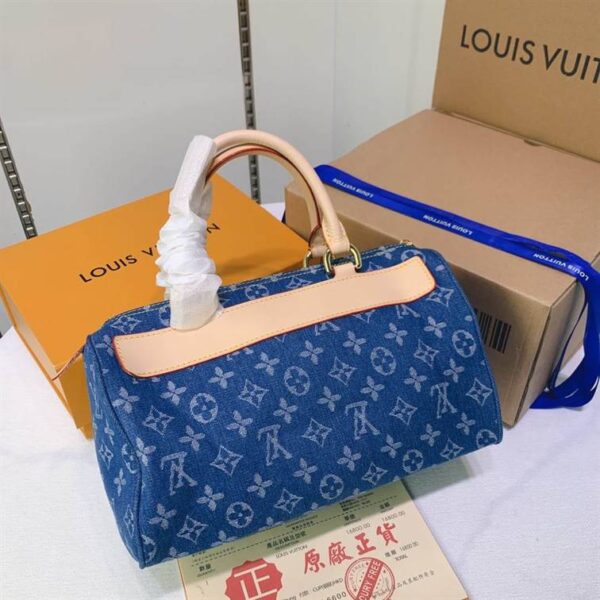 Louis Vuitton Blue Monogram Denim Neo Speedy Bag