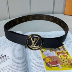 Louis Vuitton CIRCLE 35MM REVERSIBLE BELT