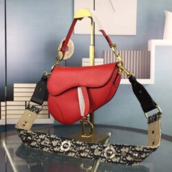 Dior SADDLE BAG WITH STRAP