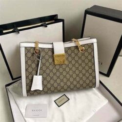 Gucci Small GG Supreme Padlock Shoulder Bag replica