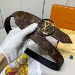 Louis Vuitton CIRCLE 35MM REVERSIBLE BELT