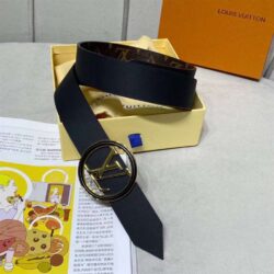 Louis Vuitton CIRCLE 35MM REVERSIBLE BELT