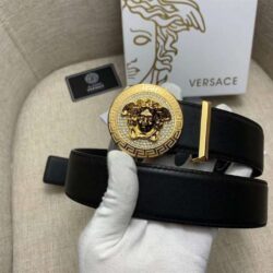 Versace Medusa Logo Belt