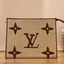 Louis Vuitton Raffia Monogram Toiletry Pouch