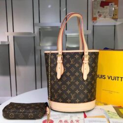 Louis Vuitton MONOGRAM CANVAS PETIT BUCKET BAG