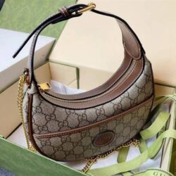 Gucci Half-moon-shaped mini bag