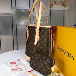 Louis Vuitton MONOGRAM CANVAS PETIT BUCKET BAG