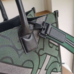 Burberry Denny Checked Tote Bag