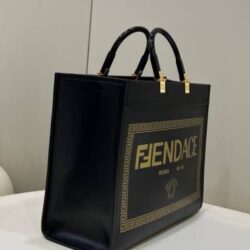 FENDACE LOGO SUNSHINE LARGE TOTE BAG