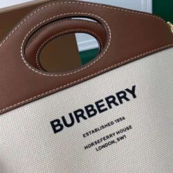 Burberry Small Horseferry Pocket Bucket Bag replica