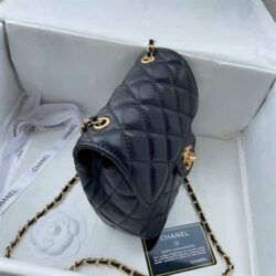 Chanel Lambskin Enamel Quilted Mini Flap replica