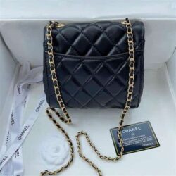 Chanel Lambskin Enamel Quilted Mini Flap replica