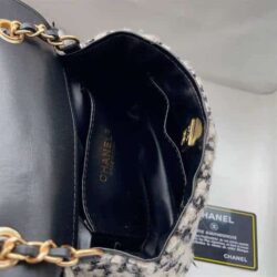 Chanel Lambskin Enamel Quilted Mini Flap replica