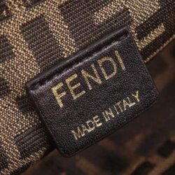 Fendi Baguette Mini Jacquard FF replica