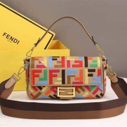 Fendi Canvas Vitello King FF