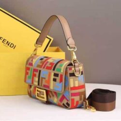 Fendi Canvas Vitello King FF