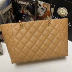 CHANEL QUILTED LEATHER TOTE BAG - Original replica