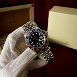 Rolex GMT – MASTER II Red and Blue Oyster (M126710BLRO) replica