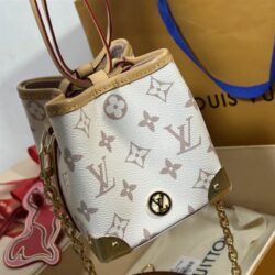 Louis Vuitton NOÉ PURSE LV CHARMS Monogram - Original Replica