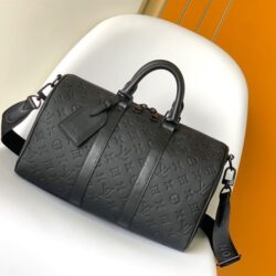 Louis Vuitton Keepall Bandoulière 35 Taurillon leather- Original Quality